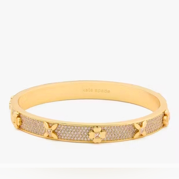 kate spade Jewelry - 💛🔹️Kate Spade🔹️ Heritage Bloom Hinged Bangle Gold [$148]